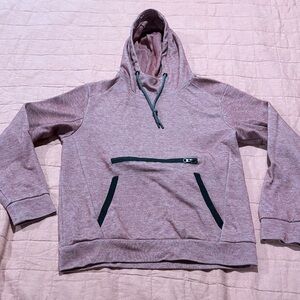 🔥Ocean Current Burgundy Color-Shift Hooded Sweatshirt with Front Pocket🔥